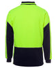 Hi-Vis L/S Gap Polo - JB's Wear - 6HVGL